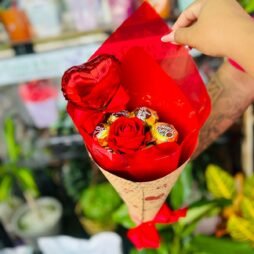 1 Rosa com Ferrero Rocher