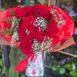Buquê 12 Rosas Importadas