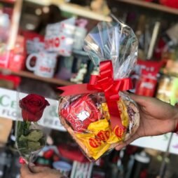 Combo Coração de Afeto (Rosa & Serenata)